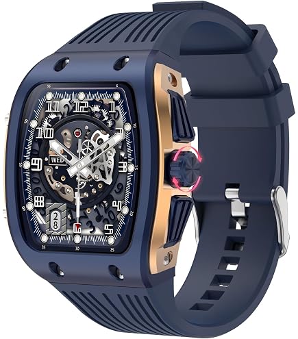 BRIBEJAT Orologio Smartwatch Donna Uomo, 1.39 Smartwatch con Effettua/Risposta Chiamate, 100+ Sportivo Smart Watch con Contapassi, Impermeabile IP68 Fitness Tracker per Android iOS, Verde Chiaro