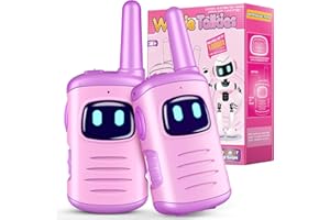 EUCOCO Gioco Bambino 3 4 5 6 7 8 Anni Maschio, Regalo Bimba 3-10 Anni Walkie Talkie Giocattoli Bambino Bambina 3-10 Giochi Bimbo Regalo Compleanno Bambina Viola