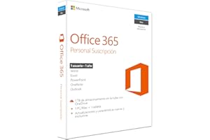 Microsoft - Office 365 Personal 1 PC/Mac + 1 Tableta, 1 año