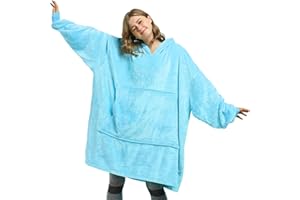 Catalonia Classy Sweat à Capuche Couverture surdimensionné, Pull en Molleton géant avec Grande Poche Avant, Super Doux Chaud Confortable pour Adultes Hommes Femmes épouse Petite Amie