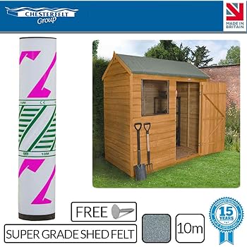 BillyOh Premium IKO Green Mineral Shed Roofing Felt 10m x 