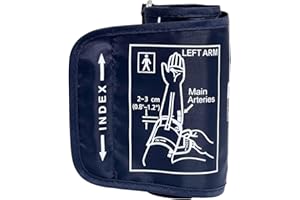 SOGHO Blutdruckmanschette,17-22cm,Manschette Blutdruckmessgerät,Blutdruckmanschette Oberarm,Manschette Für Blutdruckmessgerät,Kompatibel Mit Den Meisten Blutdruckmessgeräten