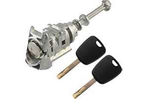 STARKIT PERFORMANCE Cerradura puerta compatible para Citroen C4 y Peugeot 407 (2004-2011) delantero izquierdo (conductor) Bombin cerradura con duplicado de llave | 9170Y1 | 9170Y0