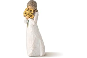 Willow Tree Figurina Abbraccio Caloroso, Resina, Design di Susan Lordi, 14 cm