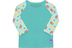 Bambino Mio Top Nuoto Maglietta da Nuoto, a Maniche Lunghe Unisex - Bambini e Ragazzi (Pacco da 1)