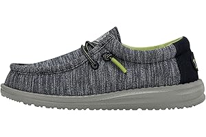HEYDUDE Wally Youth Stretch, Scarpe Moc Toe Bambini e Ragazzi