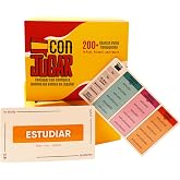 Spanish Verbs Flashcards: 200+ Essential Verbs with 3 Indicative Times (Present, Past and Future) + Free Digital Notebook wit