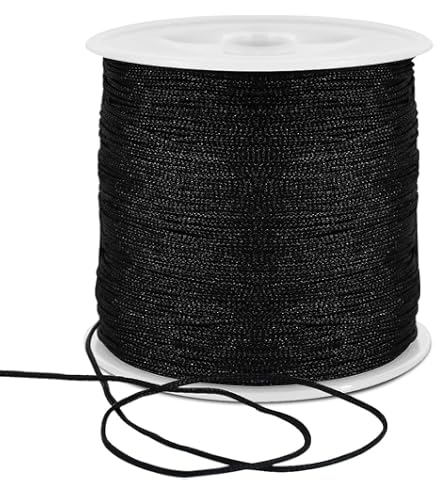 Fil Coton Ciré 2mm Pour Bracelets DIY - 5 Mètres (16 Pieds) - Multicolore - Création Bijoux