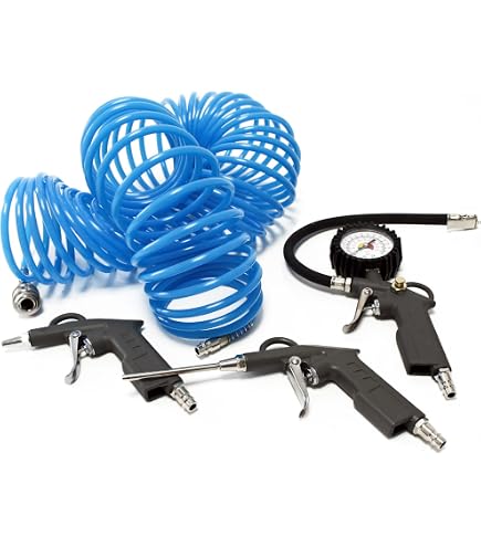 Compresseur Silencieux Scheppach HC08Si 8bar - Cuve 6L, 1100W, Sans Huile, 162 L/min, 14 Accessoires