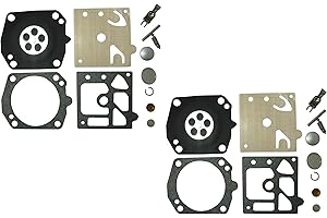 C·T·S Carburetor Repair/Rebuild Kit Replaces Walbro K22-HDA For HDA carburetors (Pack of 2)