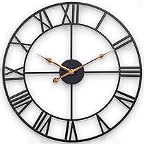 Retro Wanduhr Vintage Design - Leise Quarzuhr Für Wohnzimmer