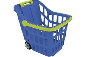 URBN-TOYS Kids Shopping Trolley Pretend Play Simulation (Blue)