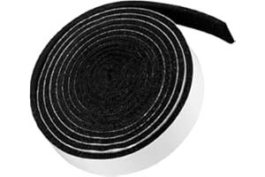 YAAVAAW BBQ Gasket Tape BBQ Smoke Seal BBQ Strip,Heat Proof Tape Smoke Keeping Strip Oven Seal Strip,Smoker Grill Tape High Temp Grill Seal Self Stick Leak Proof Smoker Gasket(8.2ft,1/2'')