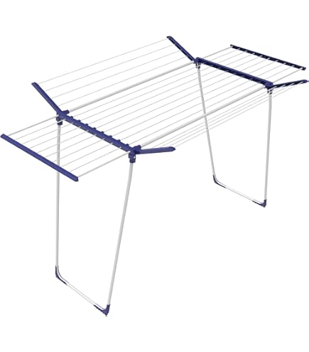 Blokker Pinto – Droogrek – Wasrek – Waslijn -wasdroger – 32 Meter Droogruimte Zwart