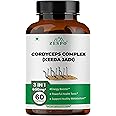 Zespo Cordyceps Complex (Keeda Jadi) 650MG - Supports Energy, Immunity & Overall Wellness with Cordyceps Sinensis, Reishi & Turkey Tail Mushroom - 60 Cap