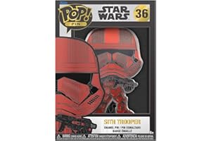 Loungefly Funko Large POP! Enamel Pin - STAR WARS: Sith Trooper - Star Wars Enamel Pins - Cute Collectable Novelty Brooch - for Backpacks & Bags - Gift Idea - Official Merchandise - Movies Fans