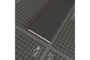 MON MARCHÉ DÉCO Champlat PVC Cellulaire 70 mm - Longueur 2.50 m - Anthracite