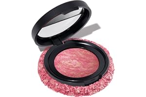 LAURA GELLER BEAUTY LAURA GELLER Baked Blush-n-Brighten Marbleized Blush Powder (Sunlit Rose) Creamy, Lightweight Blusher with Satin Finish