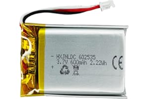 HXJNLDC 3,7V 600 mAh 602535 para Logitech MX Master 2 MX Master 2s MX Master 3 MX Master 3s MX Anywhere 2 MX Anywhere 2S MX Anywhere 3 MX Anywhere 3s MX Ergo Wireless Mouse AHB572535