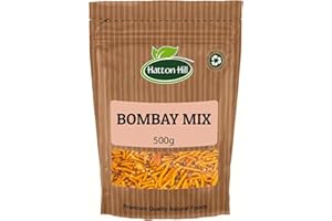 Bombay Mix 500g - Authentic Spicy Indian Snack by Hatton Hill | Savory, Crunchy Blend