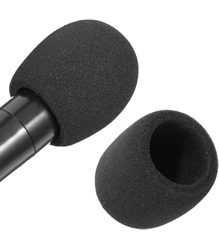 SOULWIT 4 Stück Schutz Mikrofon Schaum Abdecken Pop Filter für Logitech H390 /G432/G733, G/H/G Pro/Zone Series Kopfhörer, Mikrofon Abdeckung Windschutz SOULWIT 4 Stück Schutz Mikrofon Schaum Abdecken Pop Filter für Logitech H390 /G432/G733, G/H/G Pro/Zone Series Kopfhörer, Mikrofon Abdeckung Windschutz