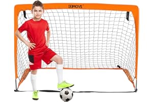 ezmove Football Goal Portable Football Net Goals Post for Kids Garden Training Equipment Gifts, Boys Indoor Outdoor Toys