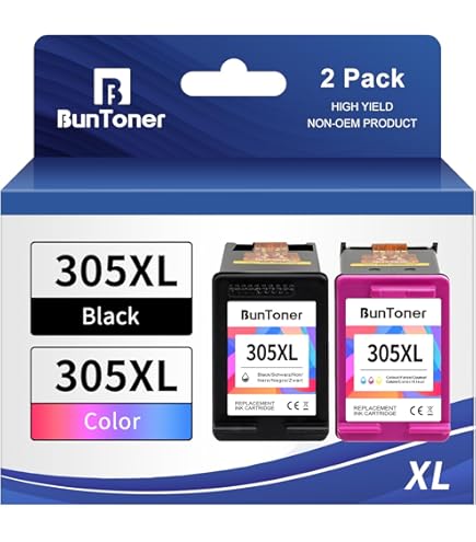 Lemero 305 XL compatibel met HP 305 inktcartridges, zwart, kleur voor HP Deskjet 2720e 2720 2710e 2710 2700 2700e Plus 4120e 4100e Envy 6000e 6000 6020e 6032e 6420e 6430 64430 6444430 Lemero 305 XL compatibel met HP 305 inktcartridges, zwart, kleur voor HP Deskjet 2720e 2720 2710e 2710 2700 2700e Plus 4120e 4100e Envy 6000e 6000 6020e 6032e 6420e 6430 64430 6444430