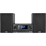 KENWOOD, Sistema Micro HiFi Stereo M-9000S, con Ricevitore Radio da Internet, DAB+ o FM, Lettore CD e Presa USB, Connessione 