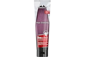 ‎BRILLANCE Brillance Glanz-Behandlung, Haar Glossing Strahlendes Violett (150 ml), pflegt und intensiviert die Haarfarbe, kann wie eine Haarmaske angewendet werden, hält bis zu 6 Haarwäschen