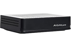 LinTech AirLino® pro HiFi Audio Connect WLAN,LAN und Bluetooth Empfänger/Receiver & Sender (WLAN 2.4/5GHz, LAN, BT aptx AirPlay2, DLNA; UPnP, WiFi, Internetradio, NAS, USB, Line-IN, Audio Connect)
