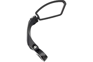 Hafny Handlebar Bike Mirror, Stainless Steel Lens, HF-MR081