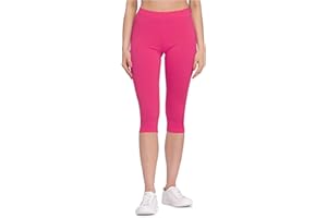 Bellivalini Legging 3/4 Pantalon Capri en Viscose Tenue Sport Femme BLV50-148