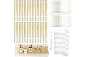 MEYAGOT Bougies D’Oreilles,42 PCS Bougie En Cire Auriculaire,Bougies Auriculaires Avec 40 Cotons-Tiges, 21Disques De Protection,1 Cuillère,Bougie Oreilles Nettoyante Pour Enleve Le Cerumen,Détendez-Vous
