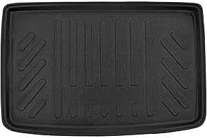 J&J AUTOMOTIVE SCOUTT Boot Liner, Boot Mat fits Captur 2013-2019 Water Resistant, Pet Friendly Equipment, Anti Slip, Raised edges, Tailored Fit, Easy to Roll and Clean