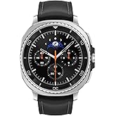 Samsung Galaxy Watch8 Classic (46mm LTE, Black) with 3nm Processor | Dual GPS | Sapphire Glass & Stainless Steel | 5ATM & IP68 | BP, ECG, IHRN & Vascu