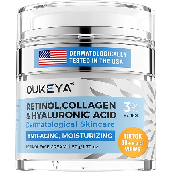 POTENTE] Crema Viso Acido Ialuronico Con Retinolo | Crema Antirughe - Foto 5