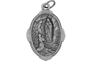 Venerare Traditional Catholic Saint Medal (Our Lady of Lourdes)