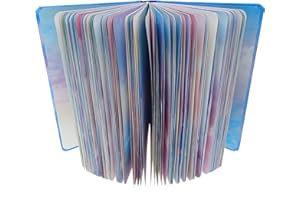 MEIYIFAN Taccuino per ragazze, con pagine colorate,taccuino a pagina normale sfoderato, diario personale con copertina rigida, diario personale da scrivere per donne e ragazze,13x19 cm, 114 pagine