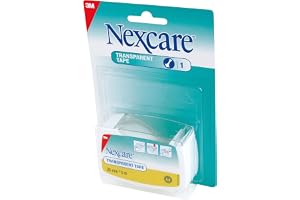Nexcare N1540-1D transparent fixeringsplåster, latexfri, 25 mm x 5 m