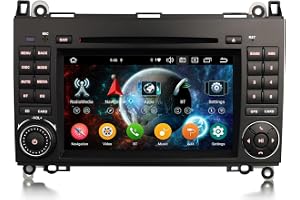 7"Android 16 stereobilradio för Mercedes A/B-klass W169 W245 Sprinter Vito