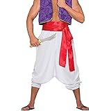 FORUM Novelties Desert Prince Kostüm Hose Weiß Erwachsene Herren