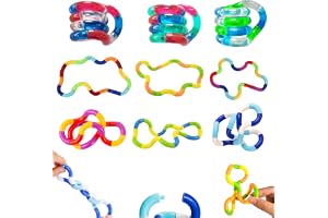 Fidget Twister, handleksaker, 10 st, twisty toy, ormleksaker, stressreducerande, leksak, twister, fidgetleksaker för handöga