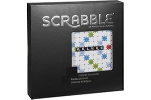 Mattel Games Scrabble Deluxe, jeu de société et de lettres, version française, Y9585