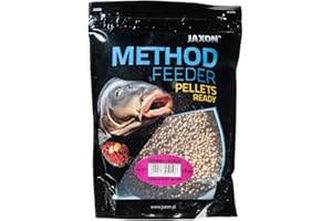 Jaxon Method Feeder Pellets - Comida básica para pesca (500 g)