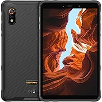 Ulefone ARMOR PAD 8'' Rugged Tablet Phone, IP68/IP69K Waterproof Android 12 HD+, 7650mAh Battery, Helio G25 4GB+64GB, Dual SI