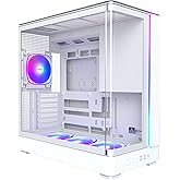 MONTECH King 45 PRO ATX PC Kasası, Kavisli Panoramik Cam, Baca Hava Akışı, 360 mm Radyat&ouml;r Desteği, Y&uuml;ksek Performanslı Siste