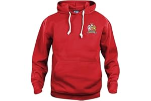 OLD SCHOOL FOOTBALL Manchester U. 1968 Retro Football Hoodie Embroidered Logo