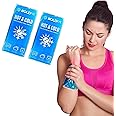 Boldfit Reusable Hot and Cold Ice Pack for Pain Relief for Injuries Ice Pack Gel for Pain Relief Cold Ice Gel Pack for Shoulders, Knee, Back, Neck Hot Compression Gel Pack for Pain Relief -Pack of 2