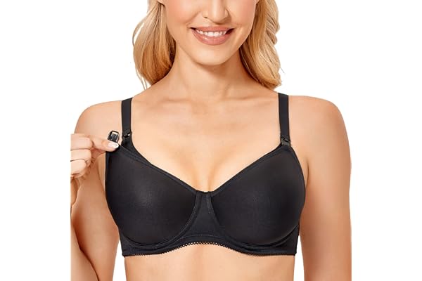 Gratlin Femme Soutien-Gorge Dentelle d'allaitement à Armature Bonnet Moulé