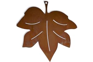 Rostikal | Herbst Hängedeko | Deko Herbst Ahornblatt | Fensterdeko Blätter Deko | 15 x15 cm | 1 Blatt